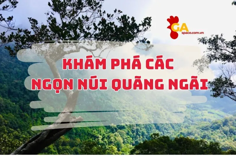 Khám phá các ngọn núi Quảng Ngãi siêu hùng vĩ 2024