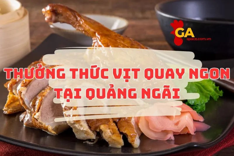 thưởng thức vịt quay ngon tại quảng ngãi