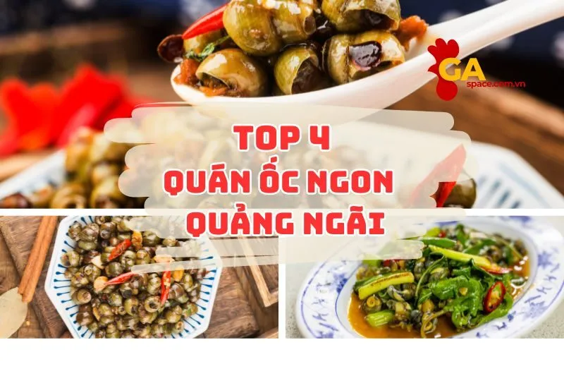 top 4 quán ốc ngon Quảng Ngãi