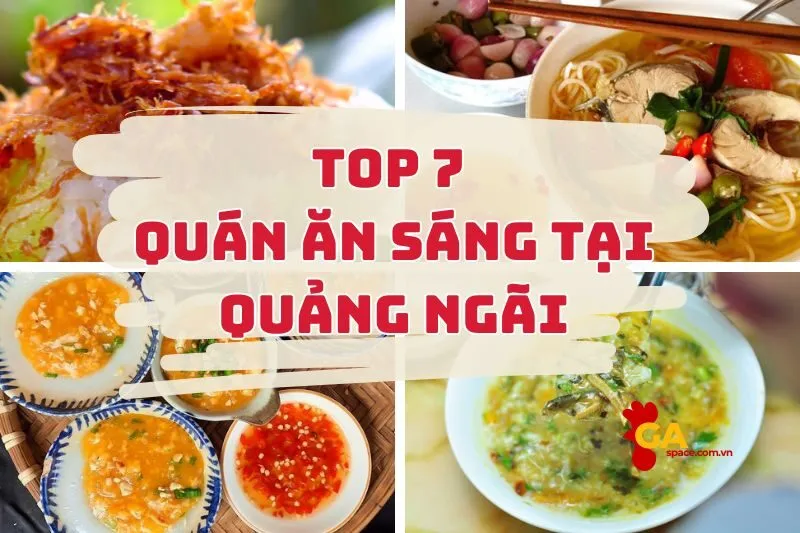 Top 7 quán ăn sáng Quảng Ngãi: Bún Bò, Bít Tết, Bánh Cuốn và hơn thế