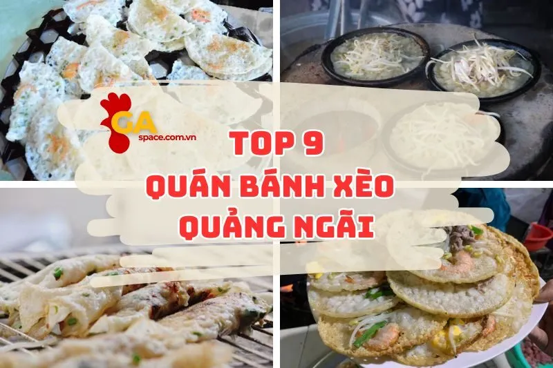 TOP 9 quán bánh xèo Quảng Ngãi