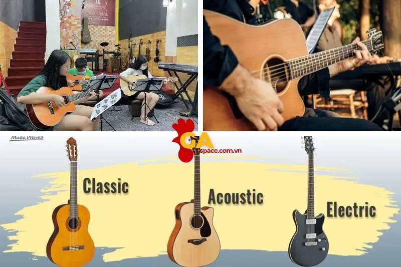 Top 4 địa điểm dạy đàn guitar Quảng Ngãi