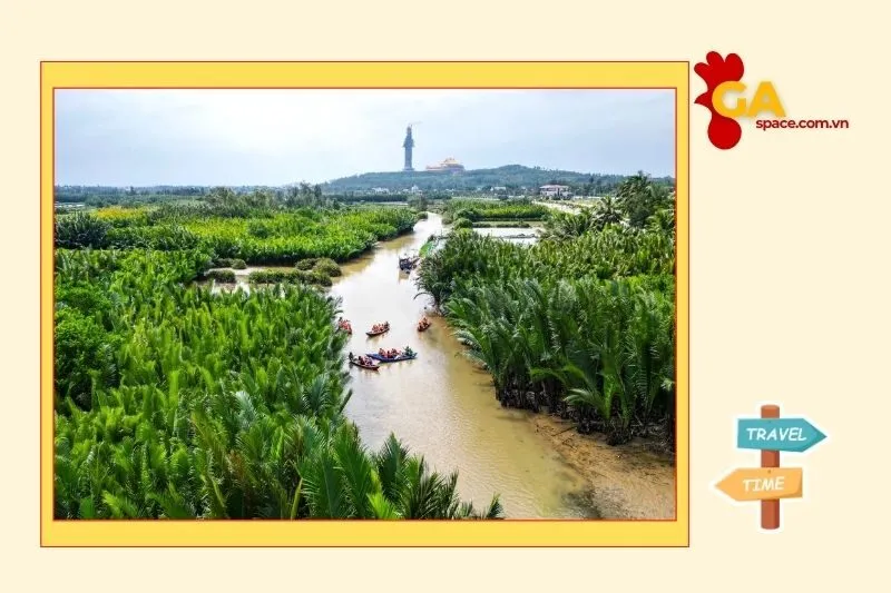 Giá trị lịch sử của Rừng dừa nước Tịnh Khê
